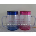 BPA free double wall plastic mason jar